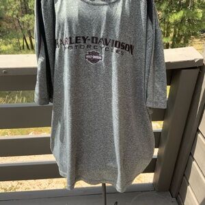 Harley-Davidson Gray Logo Shirt